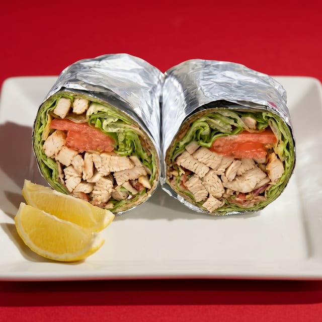 Grilled Chicken BLT Wrap.