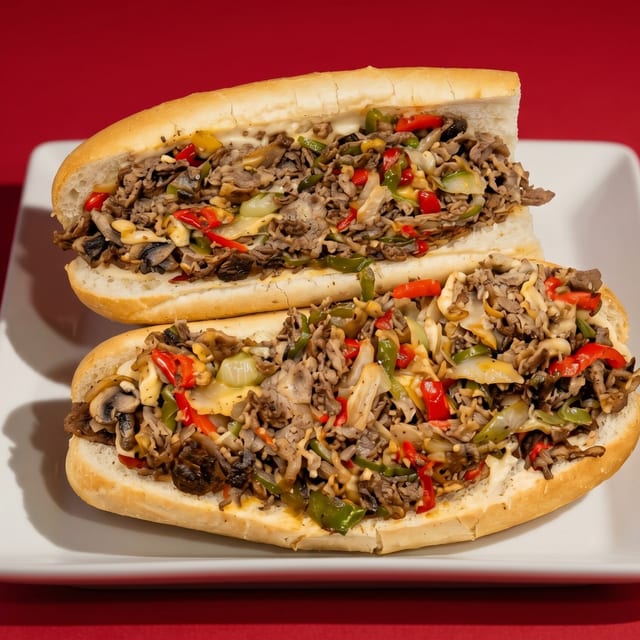 Philly Cheesesteak Loaded Deluxe.
