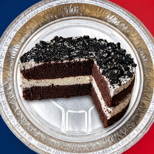 Oreo Mousse Cake.