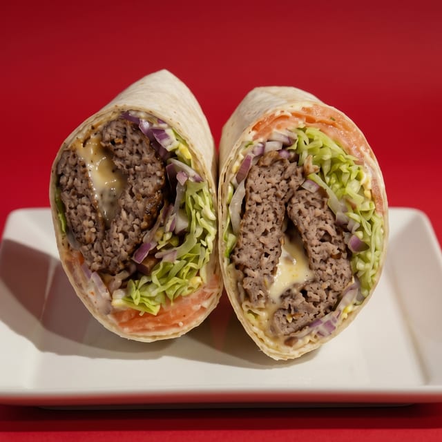 Cheeseburger Wrap.