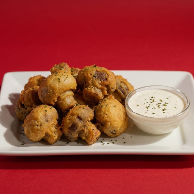 Fried Mushrooms.