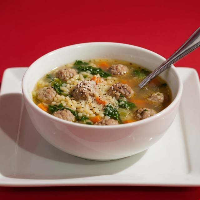 Italian Wedding Soup.